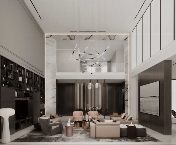 Modern A Living Room-ID:914700988