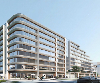 Modern Appearance Of Commercial Building-ID:824645049