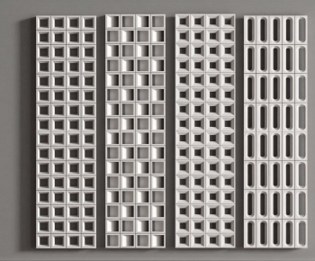 Modern Cement Brick Screen Partition-ID:381040635