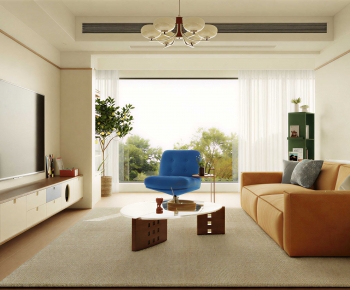 Modern A Living Room-ID:686909916