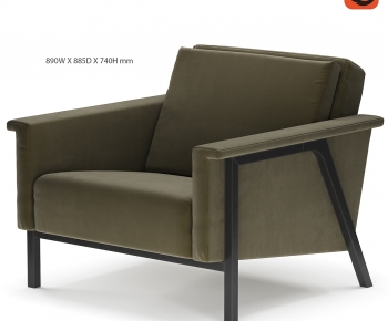 Modern Single Sofa-ID:445044044