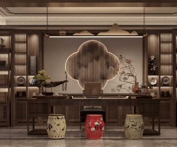 New Chinese Style Study Space-ID:180048917