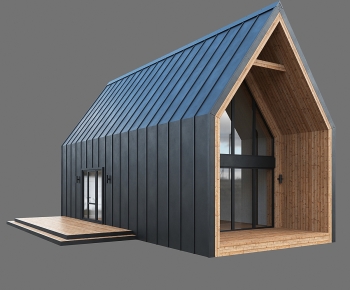 Modern Appearance Of Commercial Building-ID:566356901