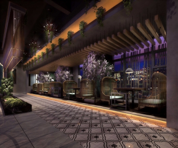 Modern Restaurant-ID:747719054