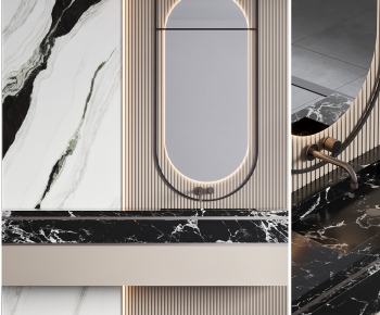 Modern Bathroom Cabinet-ID:469868904