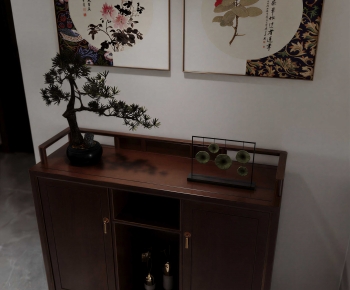 New Chinese Style Side Cabinet-ID:488779543