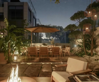 Modern Courtyard/landscape-ID:775052078
