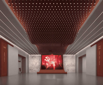 Modern Exhibition Hall-ID:974740985