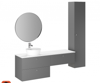 Modern Bathroom Cabinet-ID:232337003