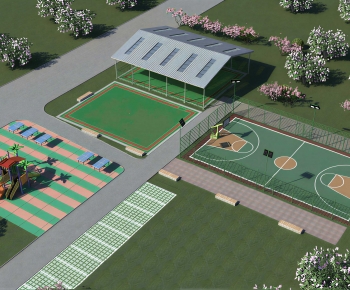Modern Outdoor Sports Stadium-ID:864717962