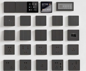 Modern Switch Socket Panel-ID:951922892