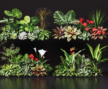 Modern Plant Pile-ID:107183932