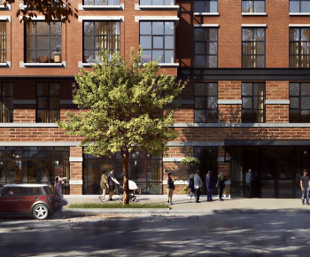 Modern Residential Building-ID:648732904