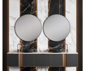 Modern Bathroom Cabinet-ID:465550902