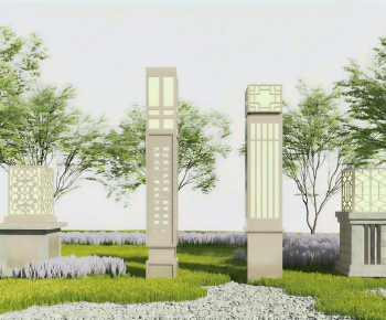 New Chinese Style Column-ID:991110099