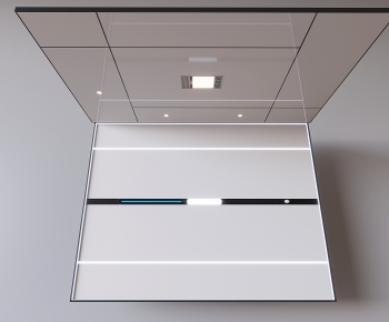 Modern Suspended Ceiling-ID:992400883