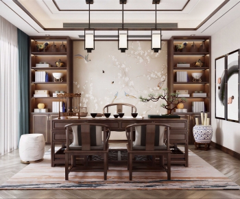 New Chinese Style Study Space-ID:522768026