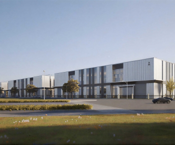 Modern Industrial Building-ID:224234103