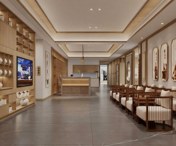 New Chinese Style Lobby Hall-ID:847101938