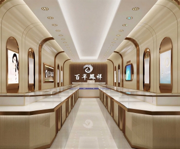 Modern Jewelry Store-ID:744254115
