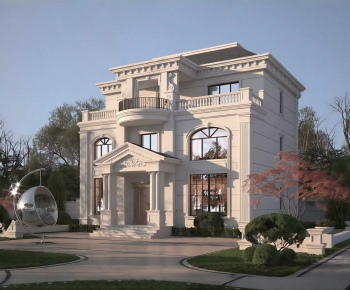 European Style Detached Villa-ID:590986011