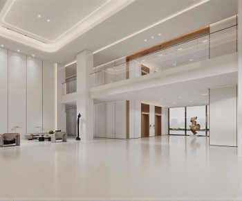 Modern Office Reception Desk-ID:346841104