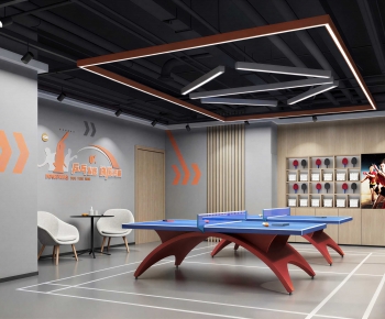 Modern Staff Recreation Room-ID:948404079