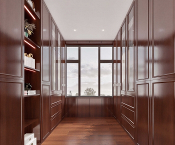New Chinese Style Clothes Storage Area-ID:924010047