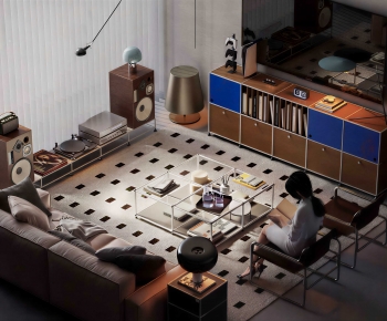 Modern Sofa Combination-ID:131809008