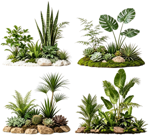 New Chinese StylePlant Leaves
