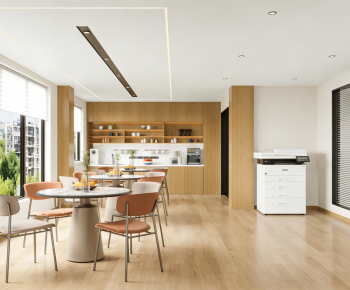 Modern Office Tea Room-ID:210767035