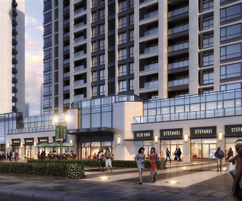 Modern Commercial Street-ID:724056965