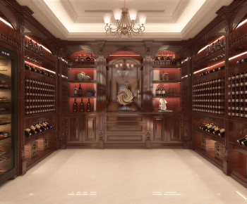 European Style Wine Cellar/Wine Tasting Room-ID:399455079
