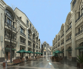 European Style Commercial Street-ID:700985918