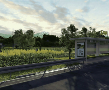 Modern Building Appearance-ID:283494005