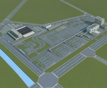 Modern Architectural Bird's-eye View Planning-ID:952896125