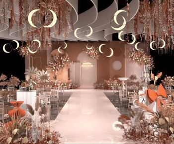Modern Banquet Hall-ID:390453103