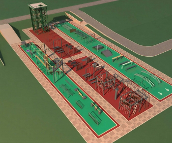 Modern Outdoor Sports Stadium-ID:293266065