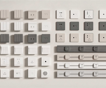 Modern Switch Socket Panel-ID:868674042