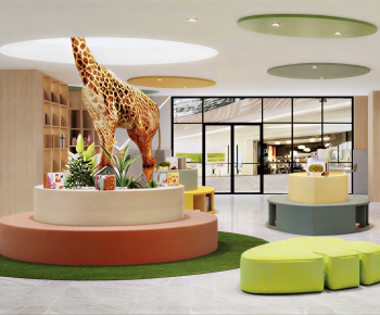 Modern Children's Reading Room-ID:153659111