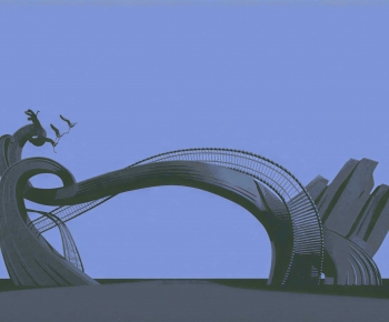 Modern Sculpture Sketch-ID:630118867