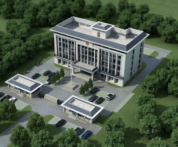 Modern Appearance Of Commercial Building-ID:434869059