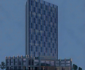 Modern Appearance Of Commercial Building-ID:981883057