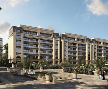 Modern Residential Building-ID:617593057