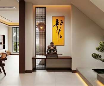 New Chinese Style Hallway-ID:147597073