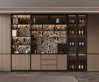 Modern Wine Cabinet-ID:345419883