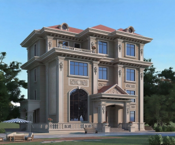 European Style Detached Villa-ID:982183938