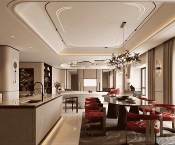 Modern A Living Room-ID:534870665