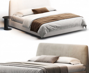 Modern Double Bed-ID:563761957