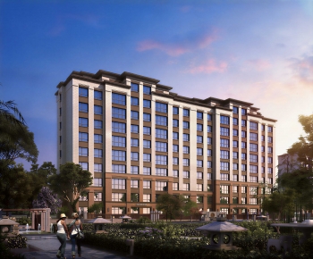Modern Residential Building-ID:969034914